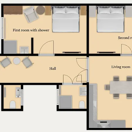 Prekrasny 2bdr Na Praze 1 Apartamento Praga